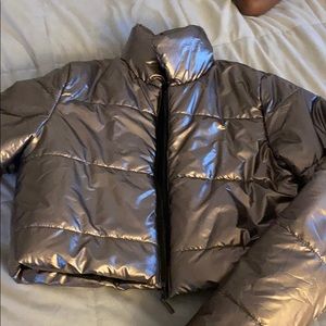 Women’s cropped puffer jacket